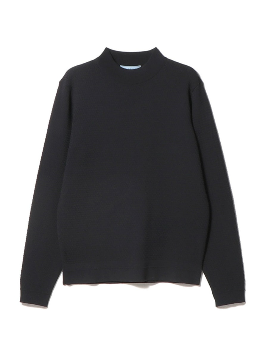 ESTNATION / 畦モックネックウールニット＜ZEGNA BARUFFA