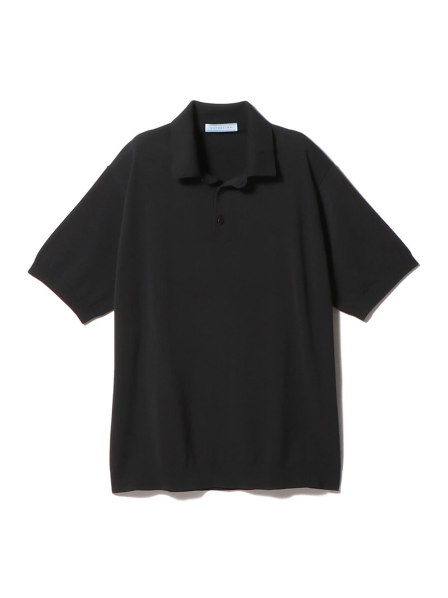ESTNATION / ウォッシュニットプレーンポロシャツ｜ESTNATION