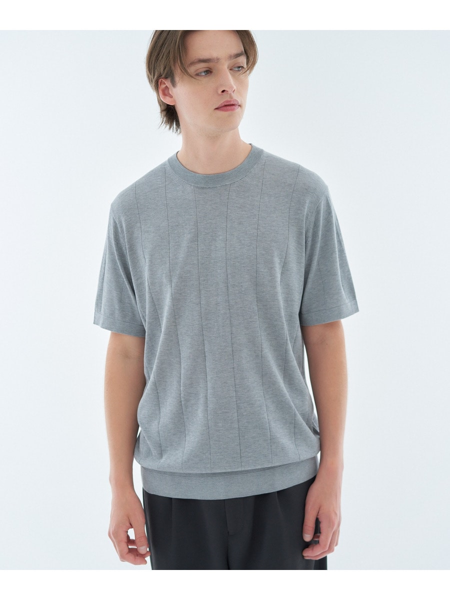 【新品タグ付】エストネーションTibiシルク100%トップス　モノトーン 新品タグ付】エストネーションTibiシルク100%トップスモノトーン