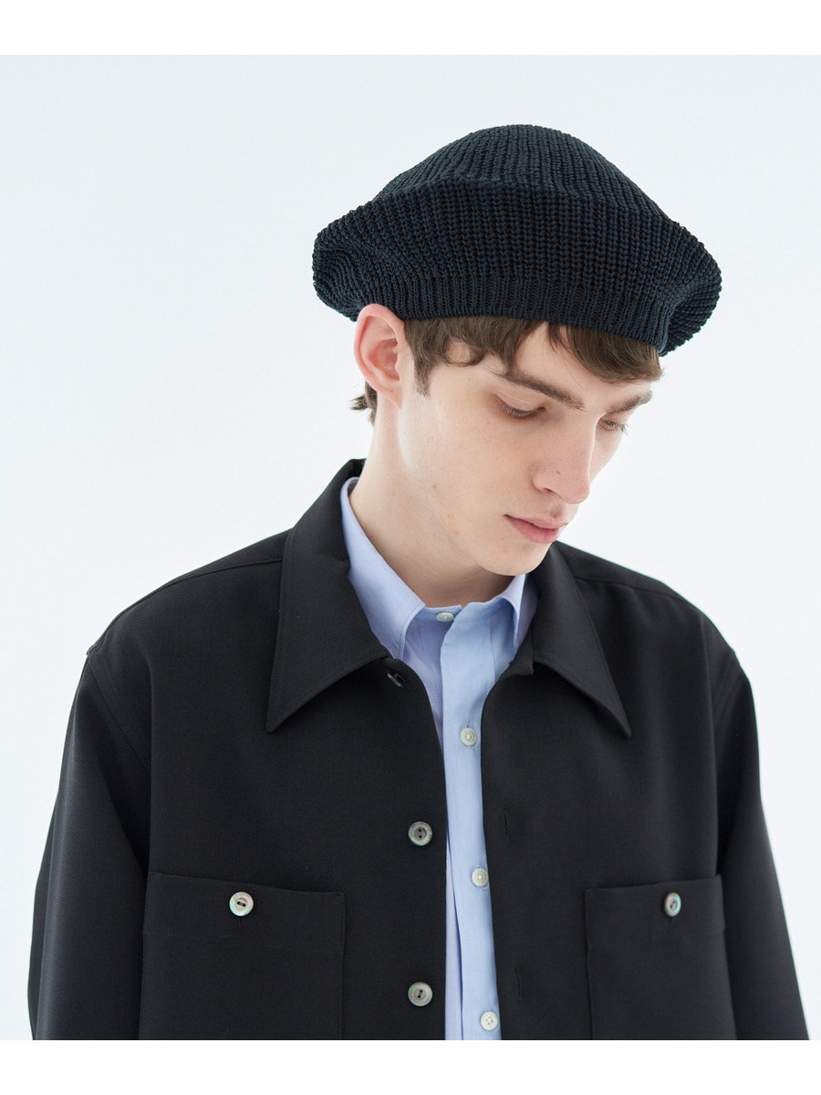 コットンニットベレー