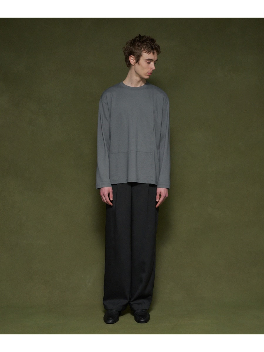 ESTNATION メンズ スラックス S 黒　サイドライン SENSE OF PLACE by URBAN RESEARCH スラックス サイドラインピン