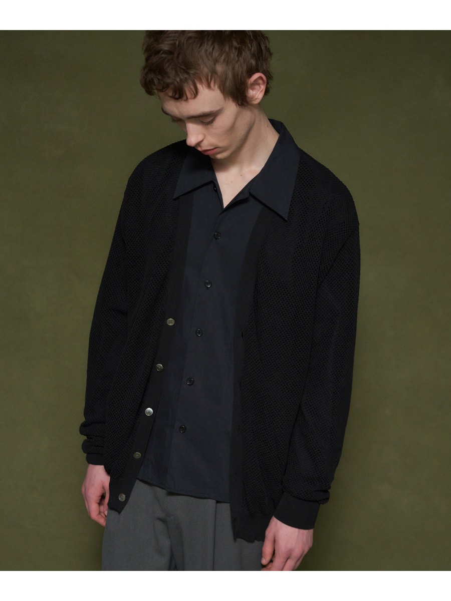 アイレットカーディガン