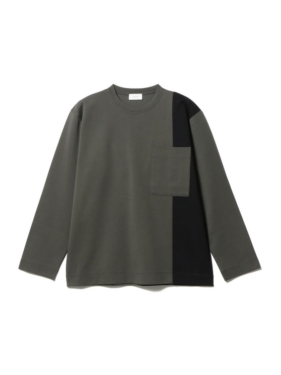 完売品　conz レイヤードロングスリーブロンTEE レイヤードロングスリーブロンTEE(1 BROWN): CONZ: MENS｜CONZ