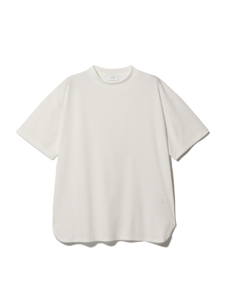 ショートスリーブモックネックカットソー