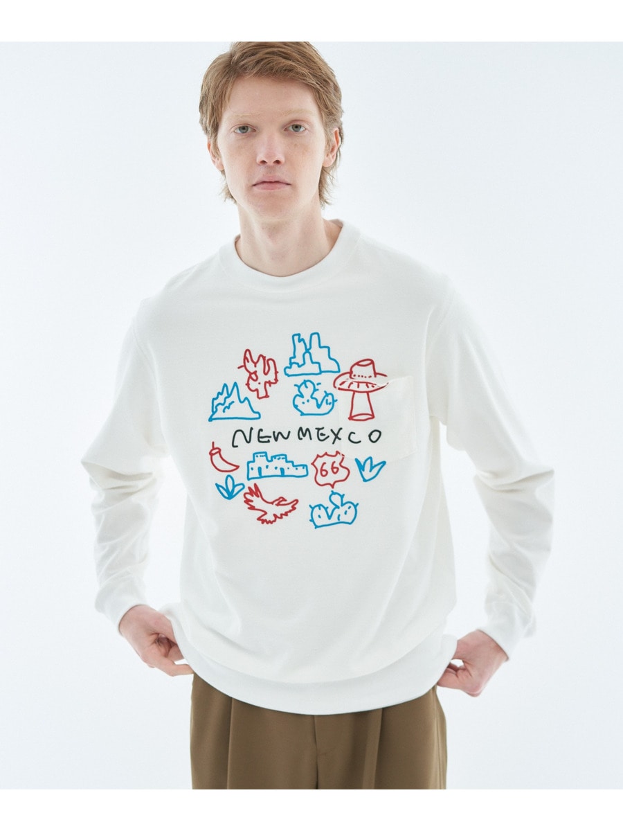 Charcoal / New Mexico リバーシブルスウェット｜ESTNATION ONLINE