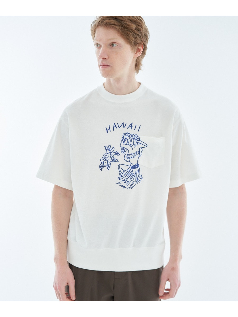 Hawaii リバーシブルショートスリーブスウェット