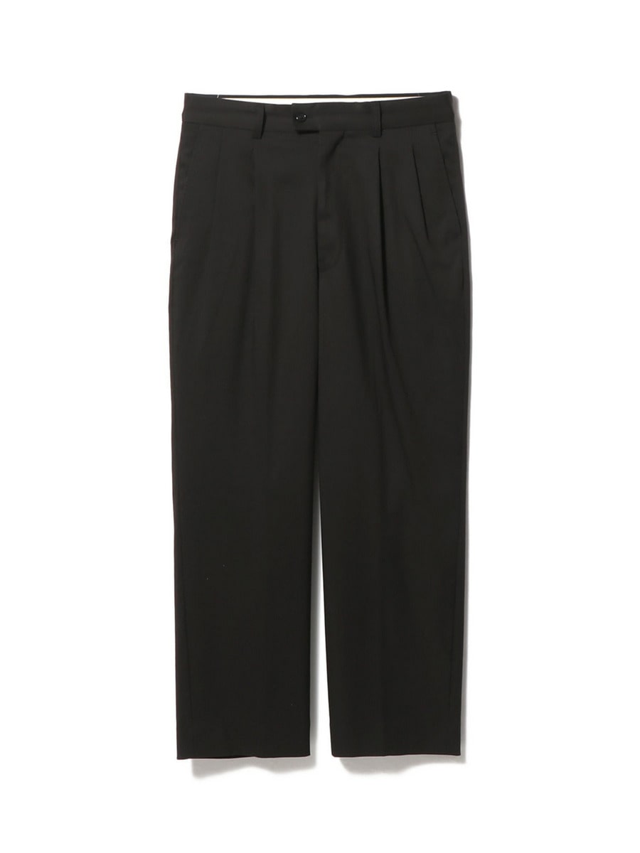 ESTNATION / ソフトツイルツータックワイドスラックス