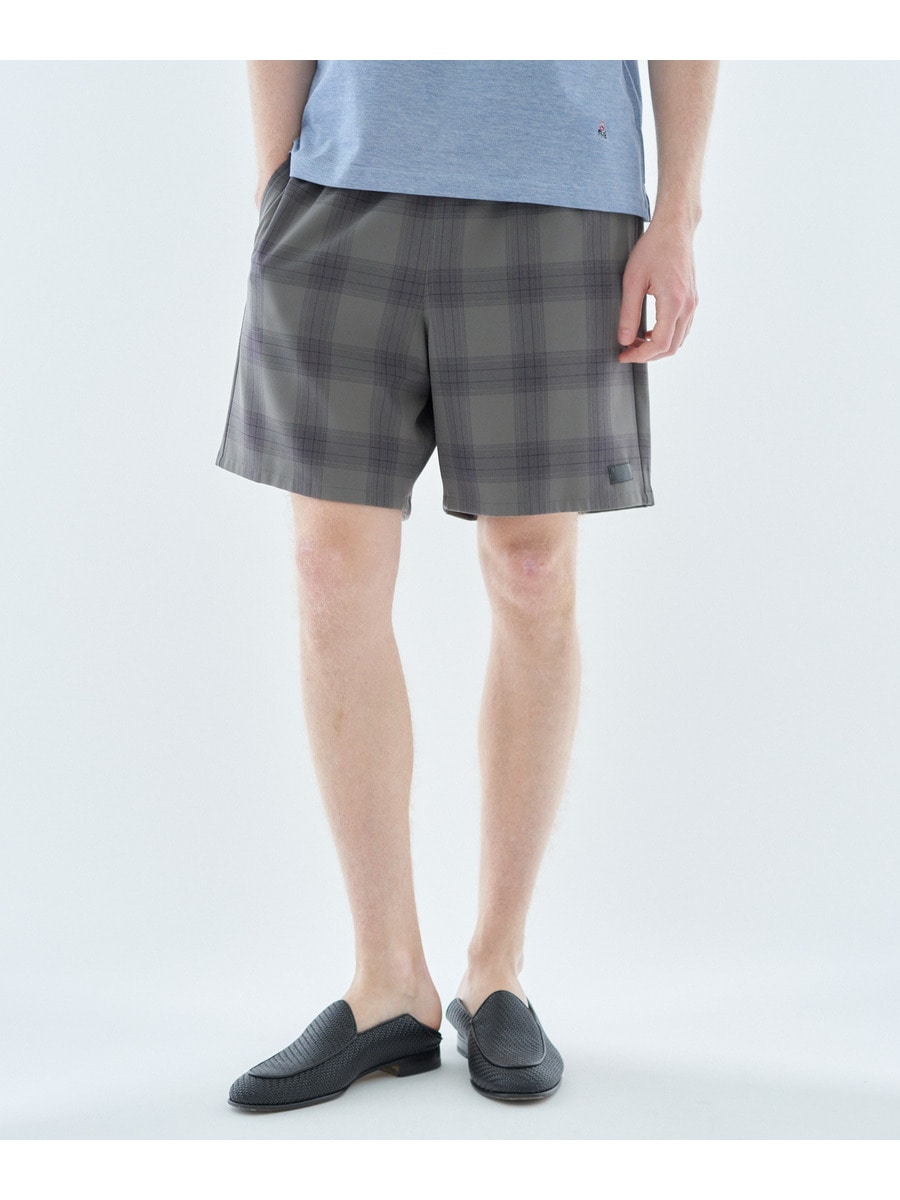 チェックイージーショーツ