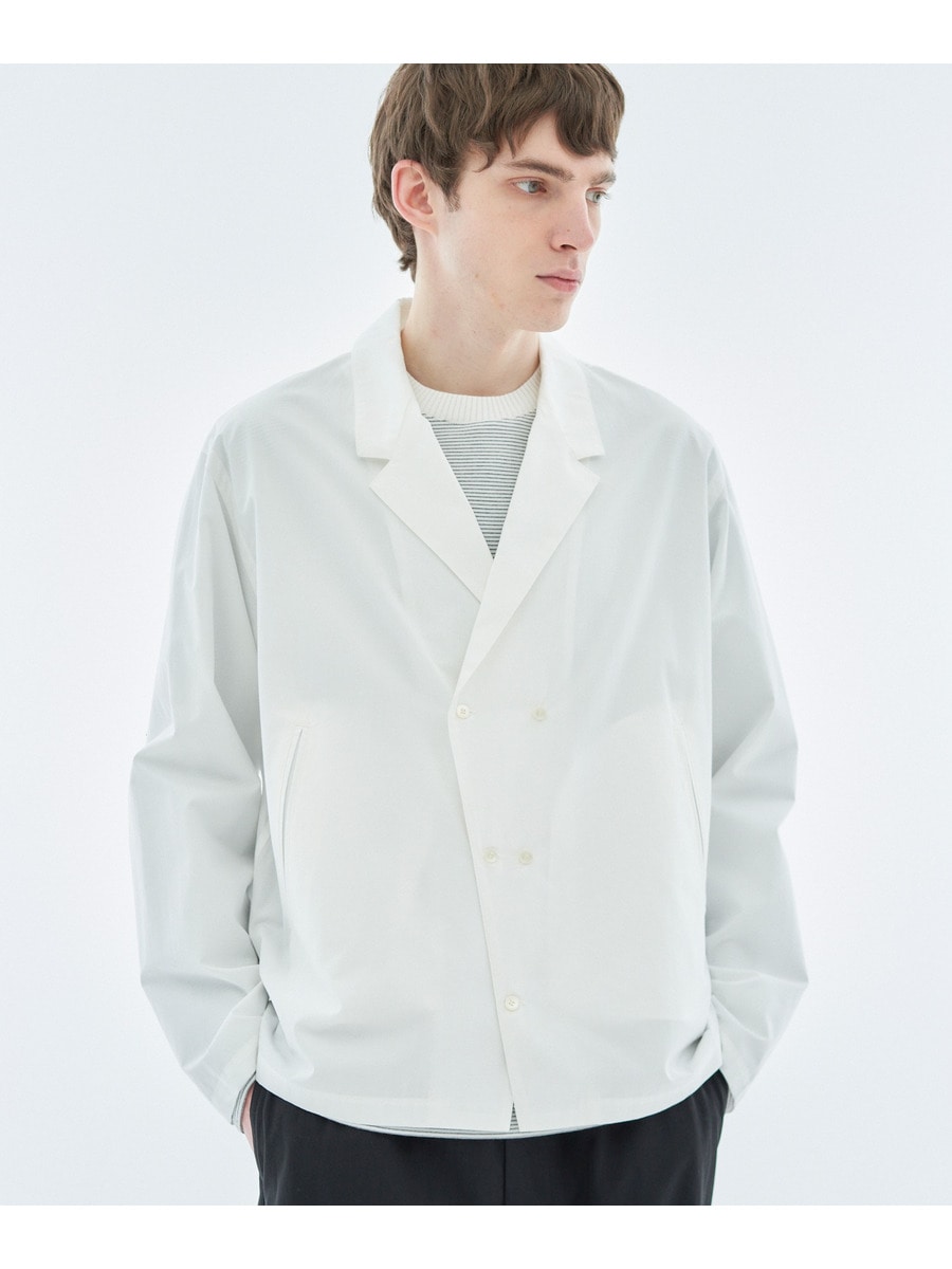ダブルブレストシャツ