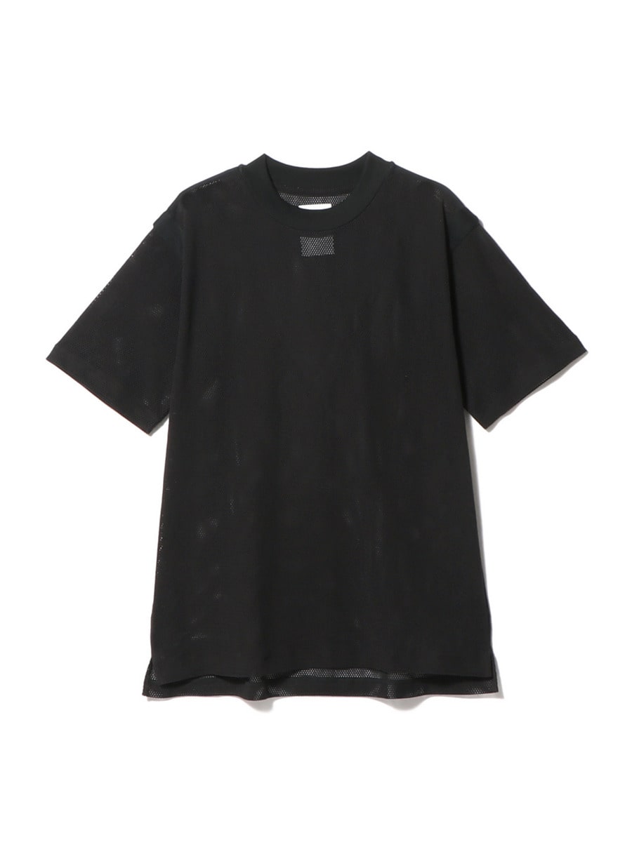 新品【サステナブル】ショートスリーブシャツJK ブラック MOVESPORT 【THE ONE】ビッグシルエット ショートスリーブシャツ