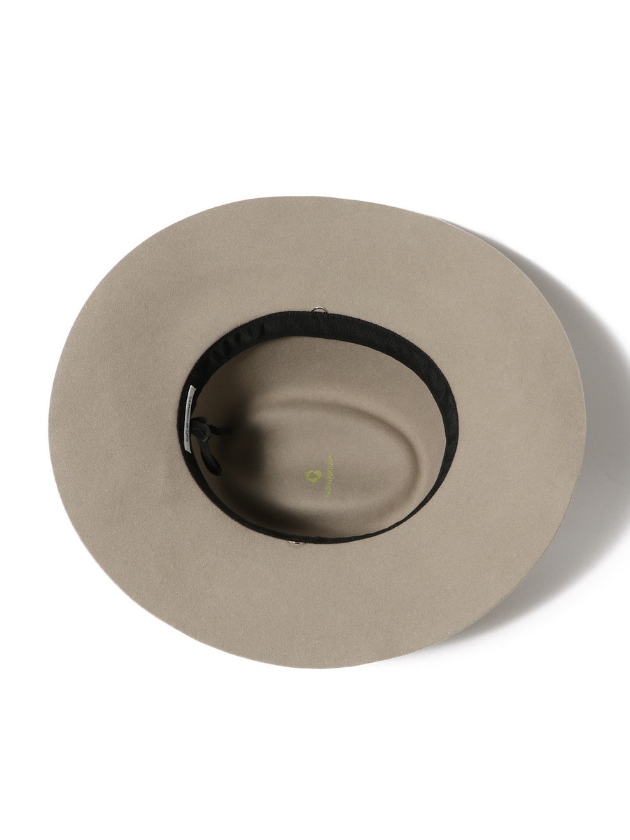 La Maison de Lyllis ベージュフェルトハット 57cm La Maison de Lyllis（ラメゾンドリリス） 帽子 ハット 「La Maison de