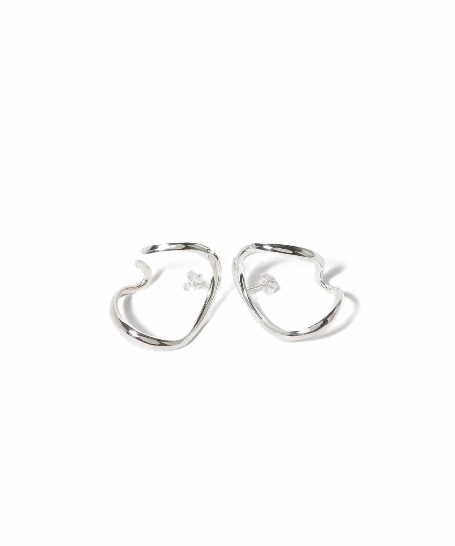 blanc iris / whirlpool シルバーピアス｜ESTNATION ONLINE STORE