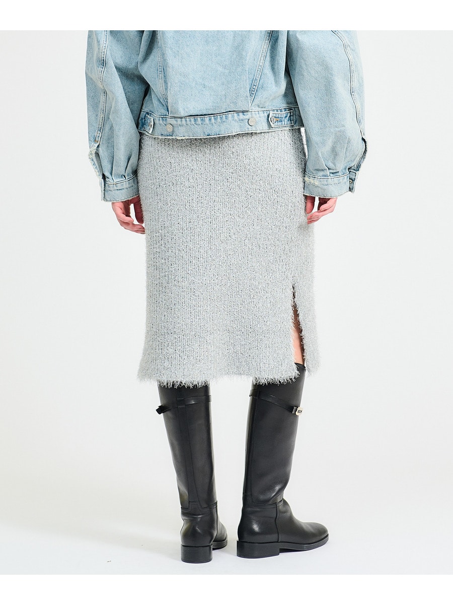 ESTNATION / シマーリング シャギーニット スカート｜ESTNATION ONLINE