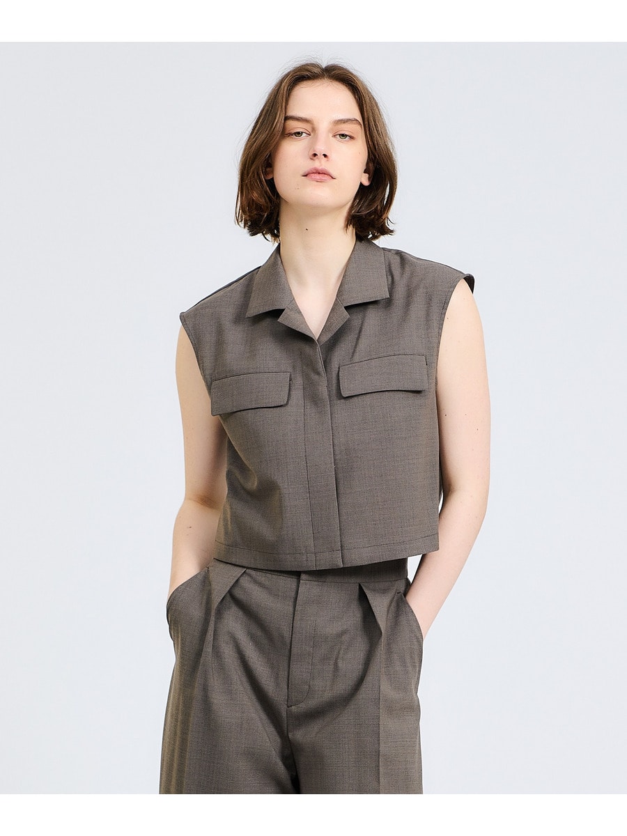 トロピカルショートレングスシャツ