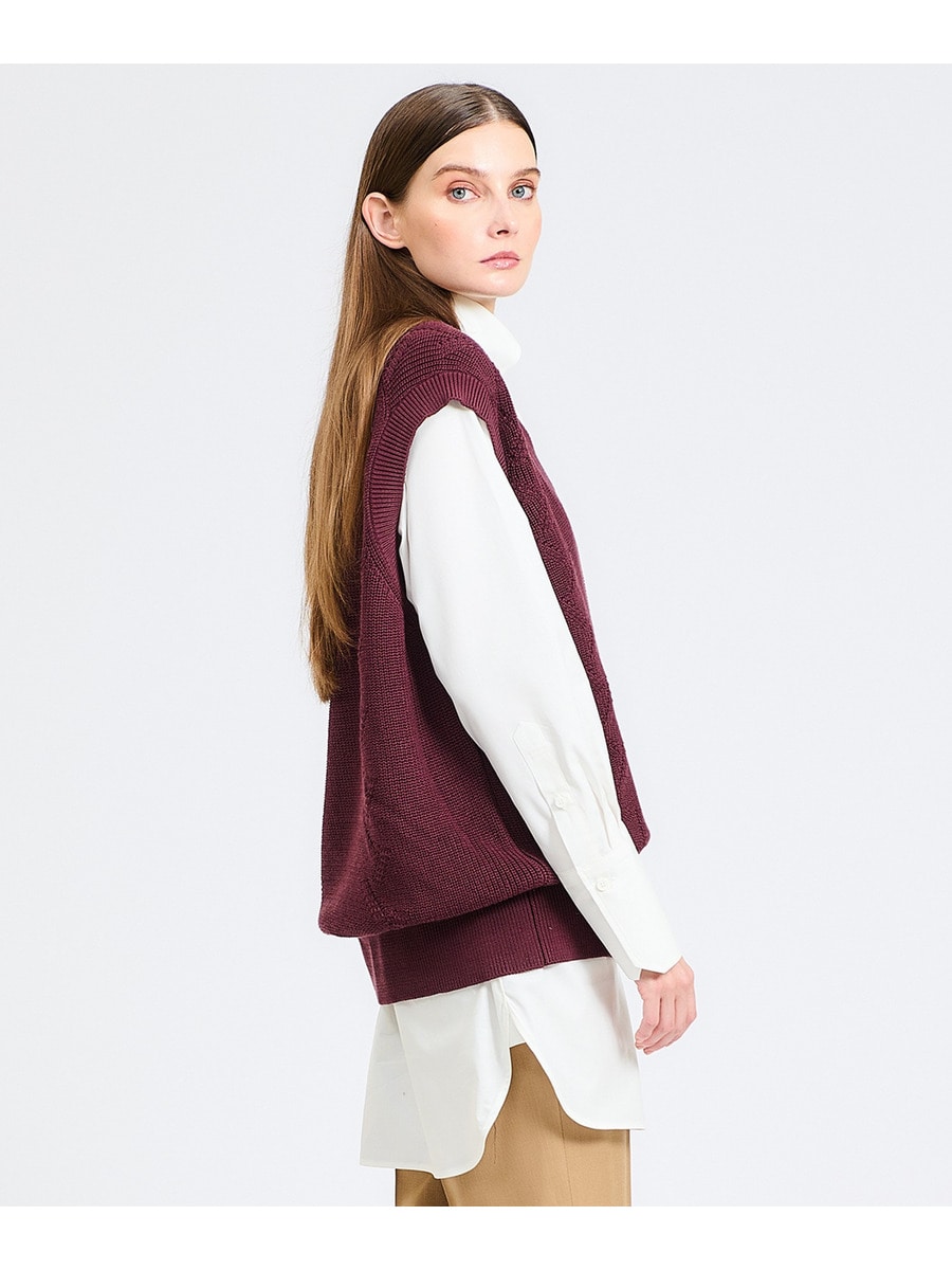 ESTNATION / コットンビスコースベスト｜ESTNATION ONLINE STORE