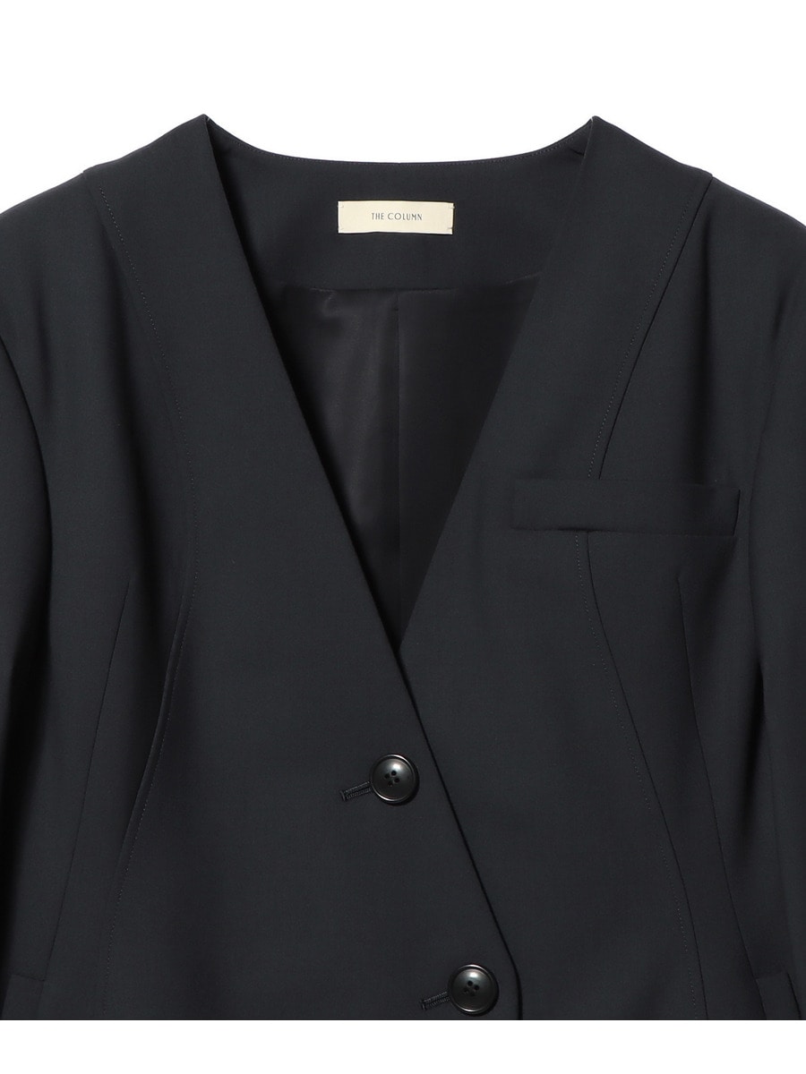 コラム　COLUMN エストネーション　ノーカラー　ジャケット COLUMN / ノーカラージャケット｜ESTNATION ONLINE STORE
