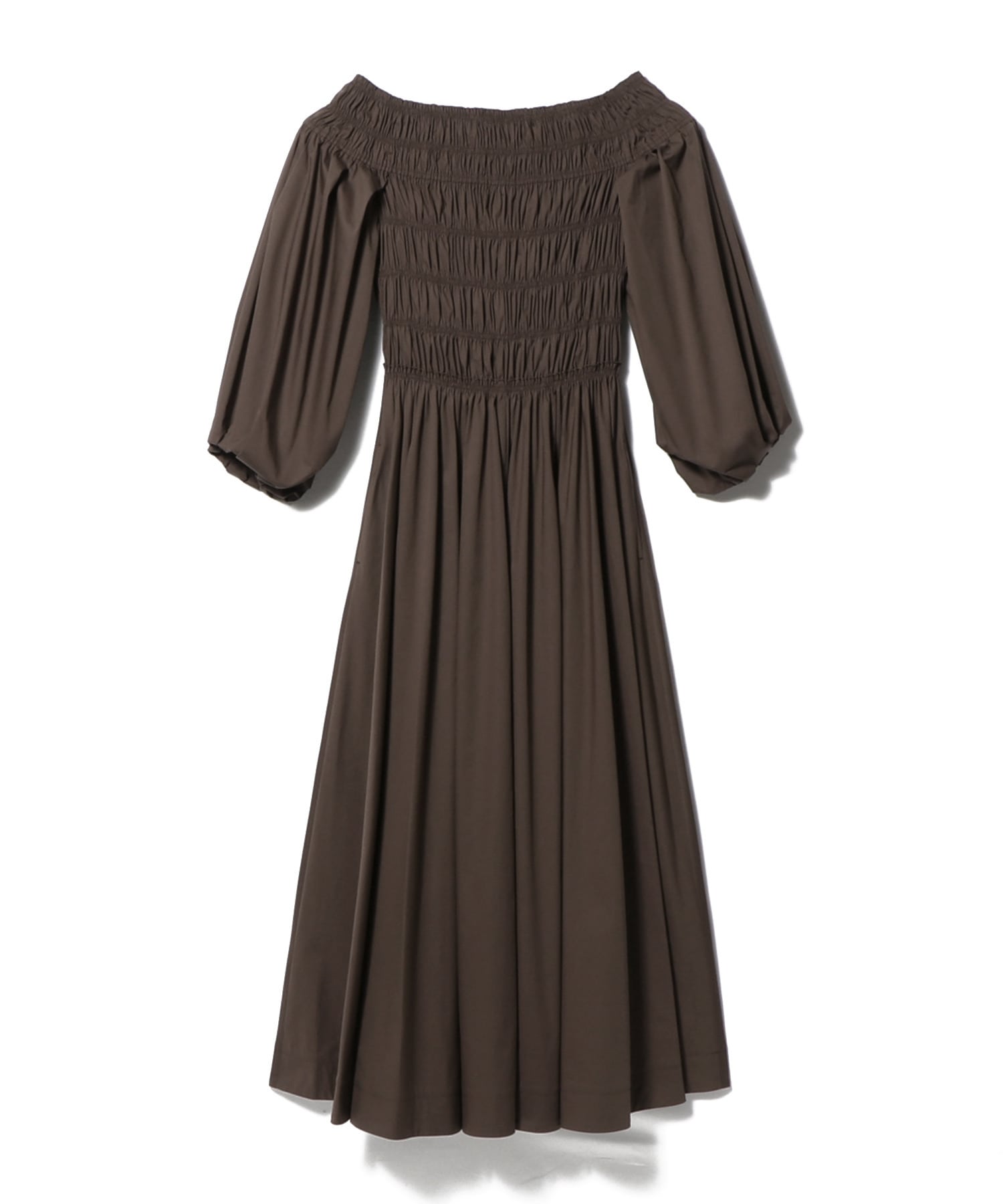 COLUMN / シャーリングオフショルダードレス｜ESTNATION ONLINE STORE  