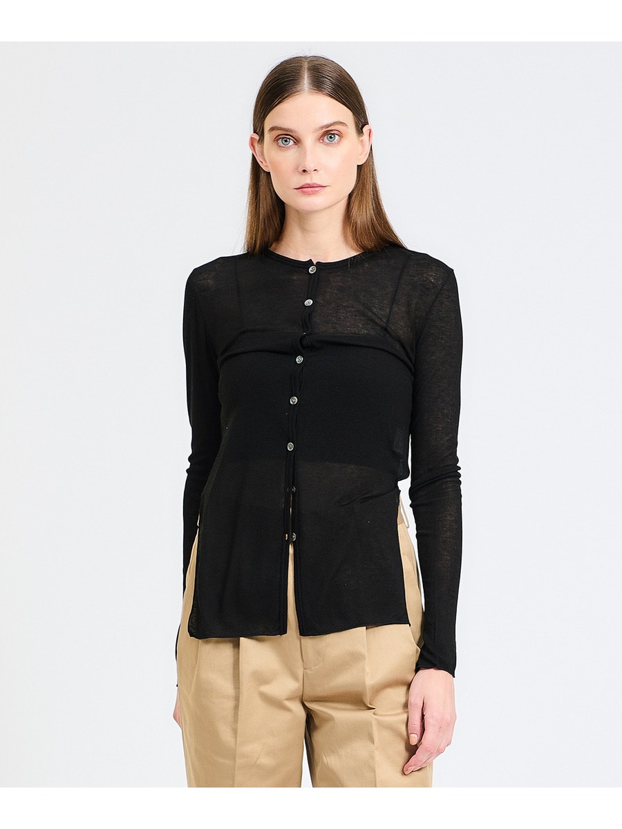 テンセルカシミヤカーディガン