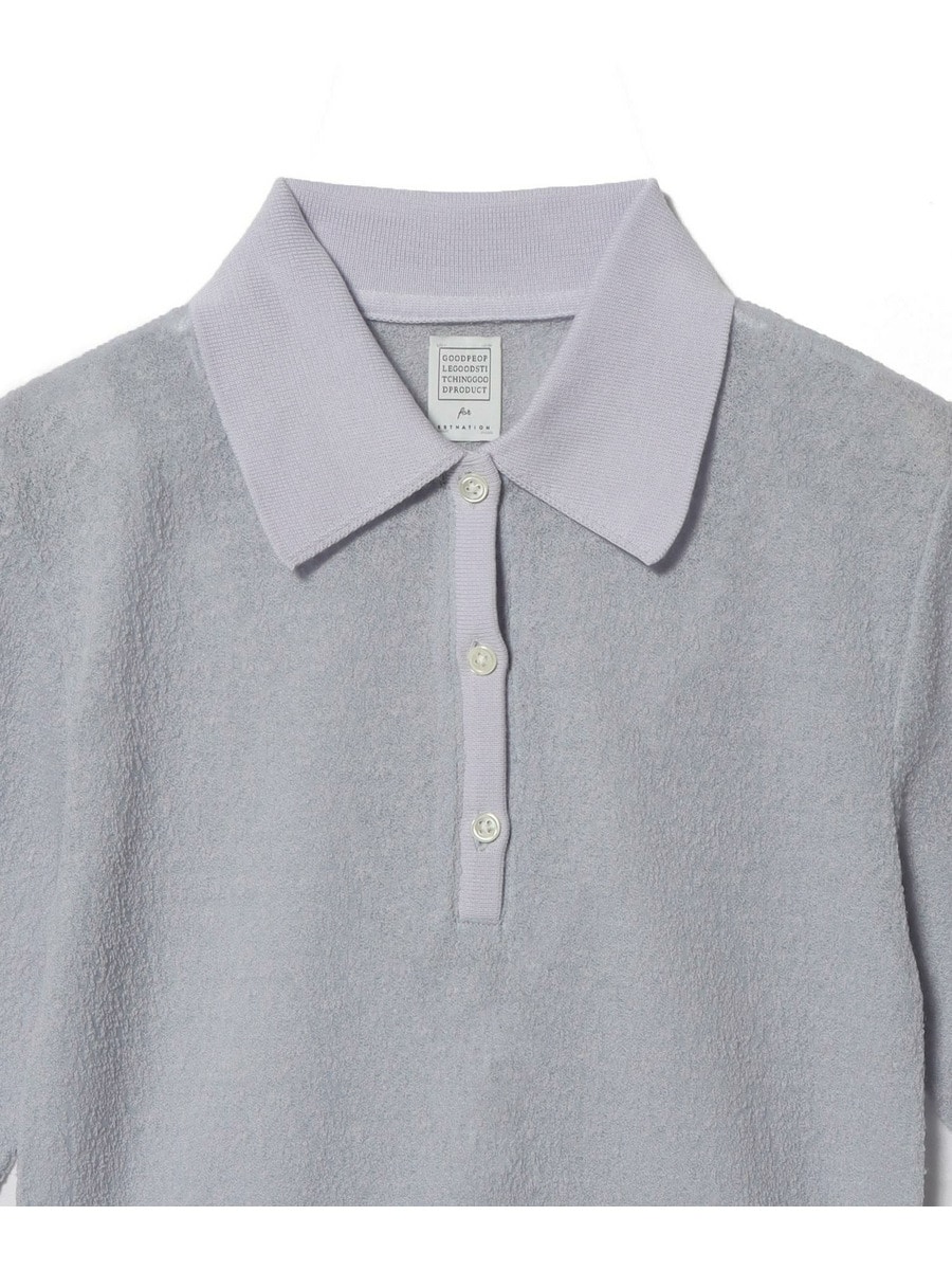 レーシージャガードニット GOOD PEOPLE GOOD STITCHING GOOD PRODUCT for ESTNATION