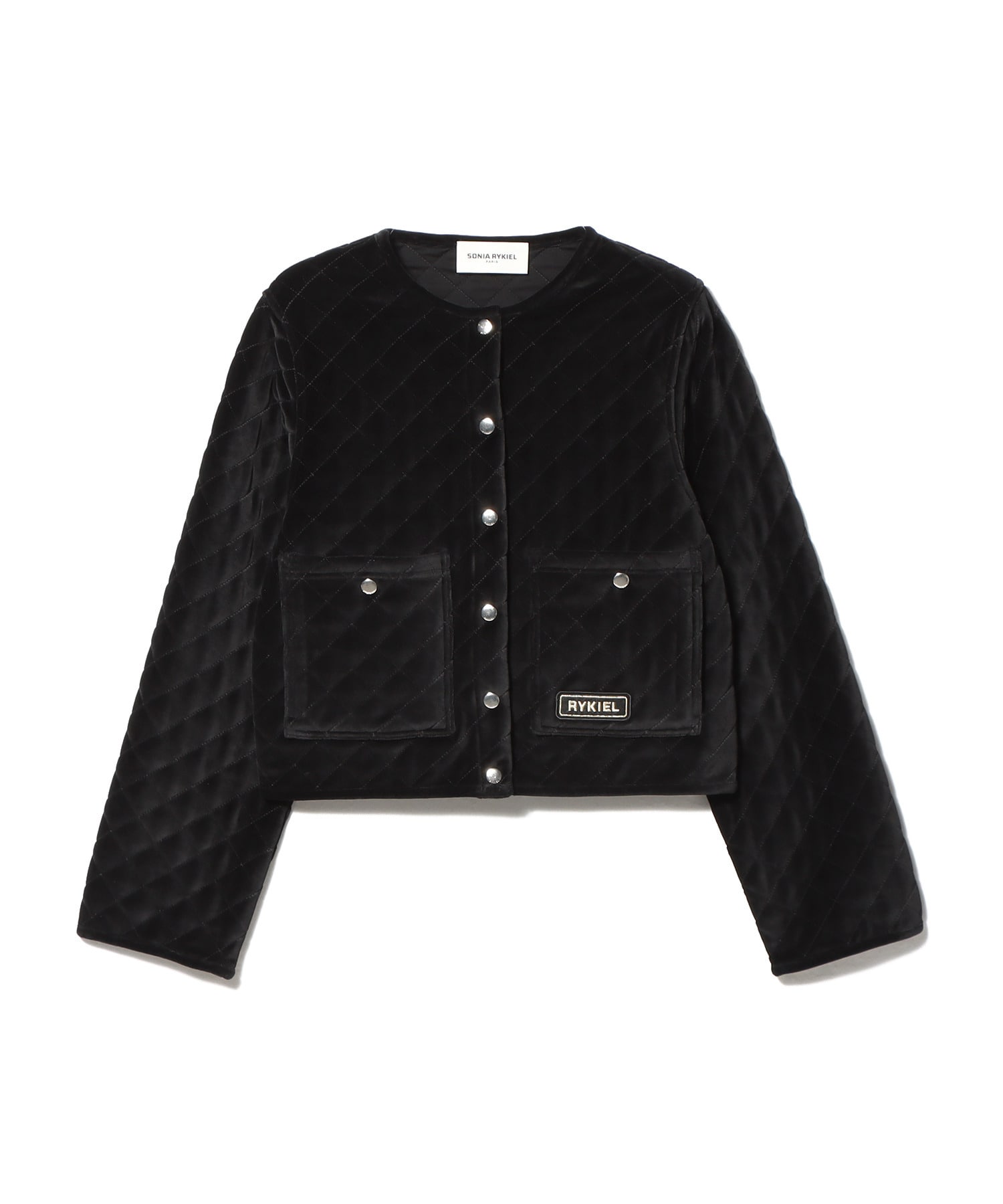 SONIA RYKIEL / ノーカラー キルティングジャケット｜ESTNATION ONLINE 