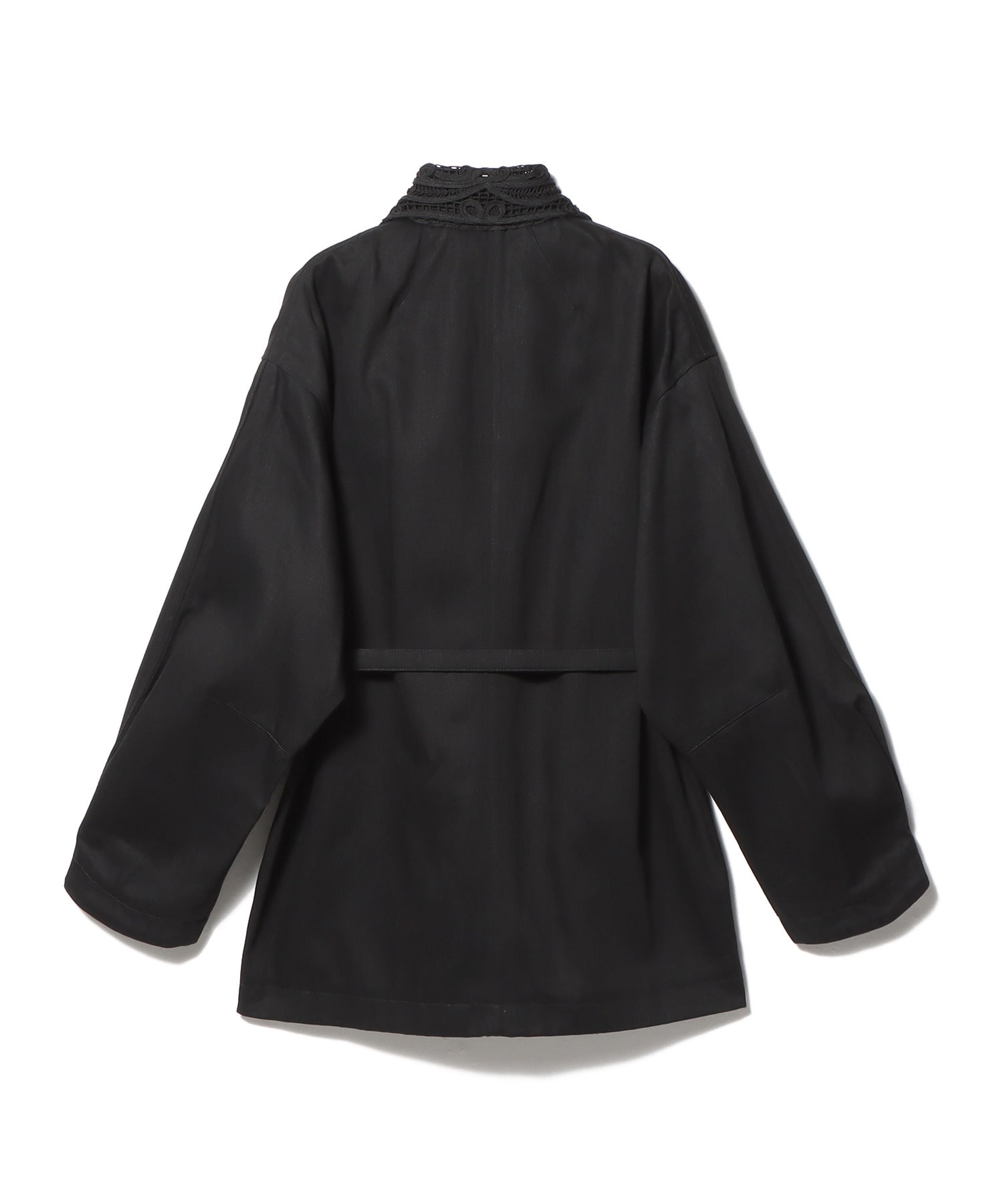 Mame Kurogouchiコード刺繍デニムジャケット＜黒・サイズ1＞