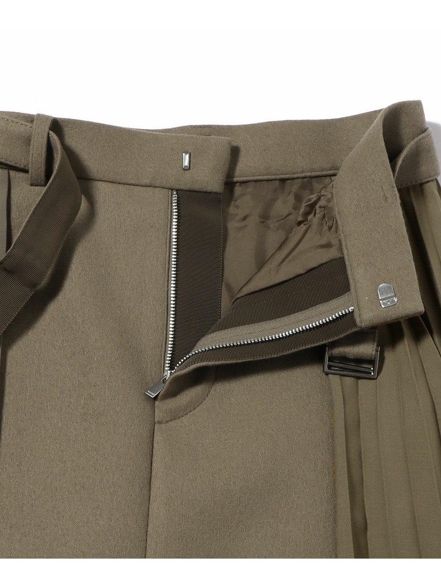 SACAI / スーツ ウールメルトン スカート｜ESTNATION ONLINE