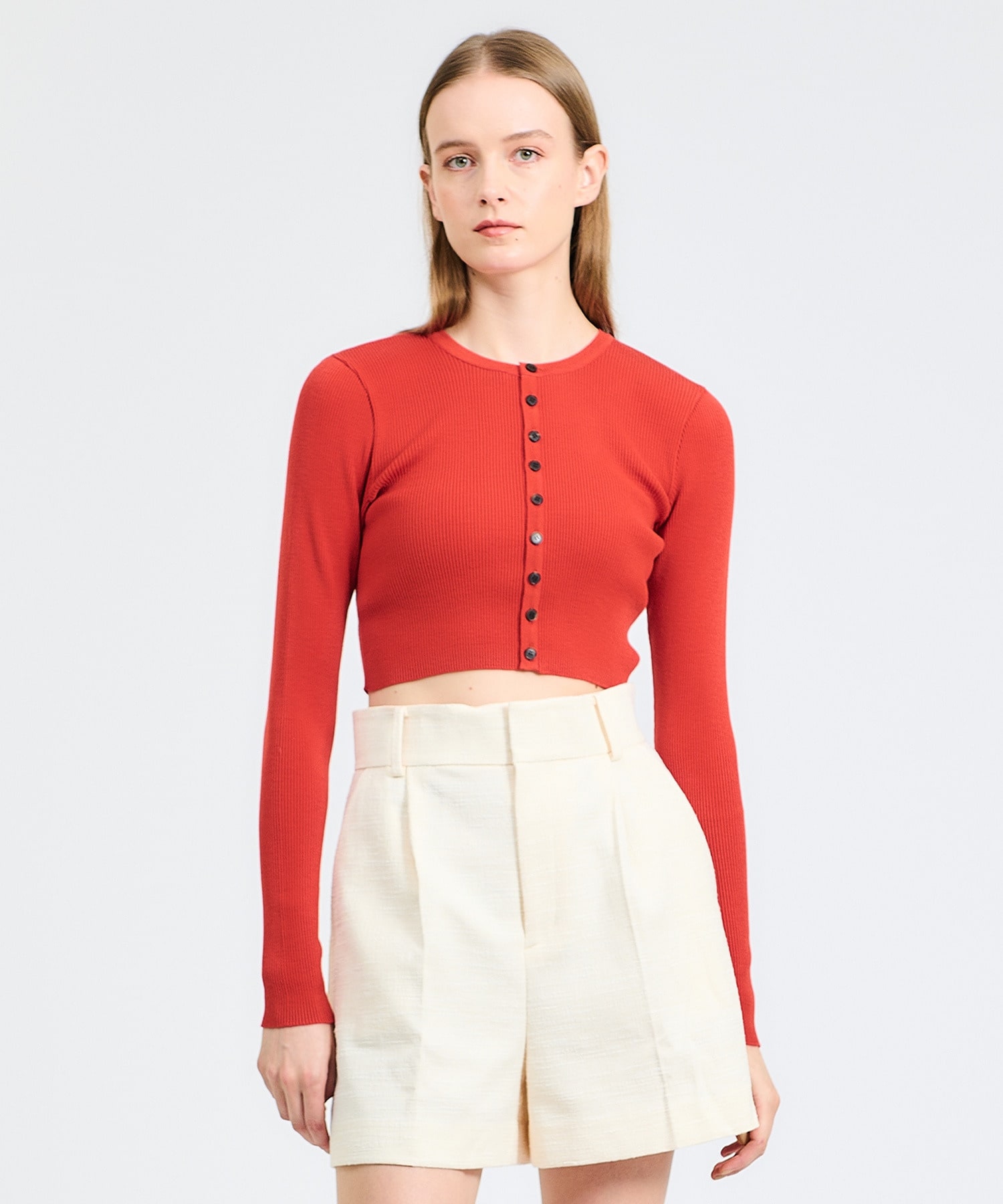 auralee ハイゲージリブニットポロAURALEE スーパーファインウール