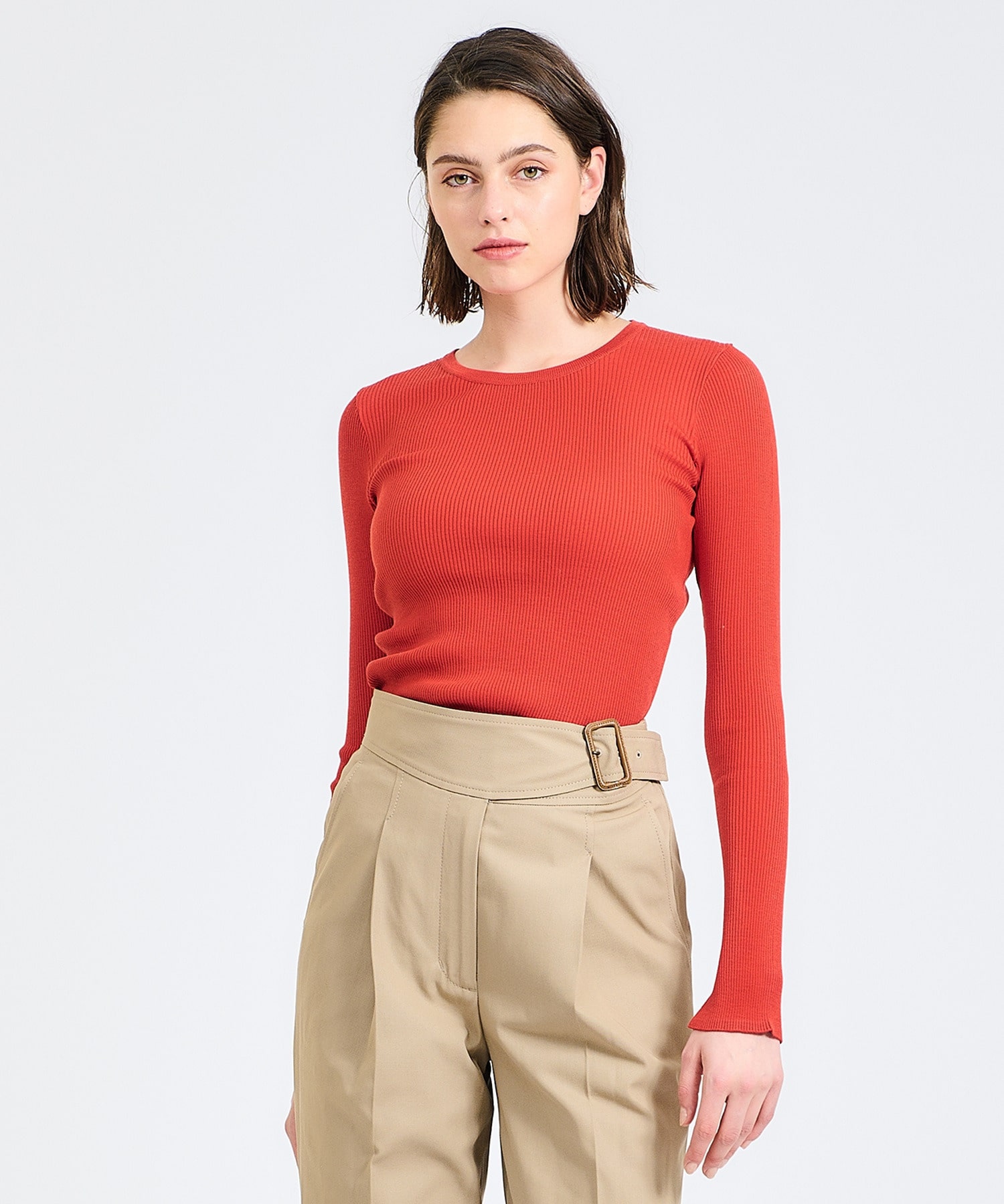 auralee オーラリー リブニット セットアップ