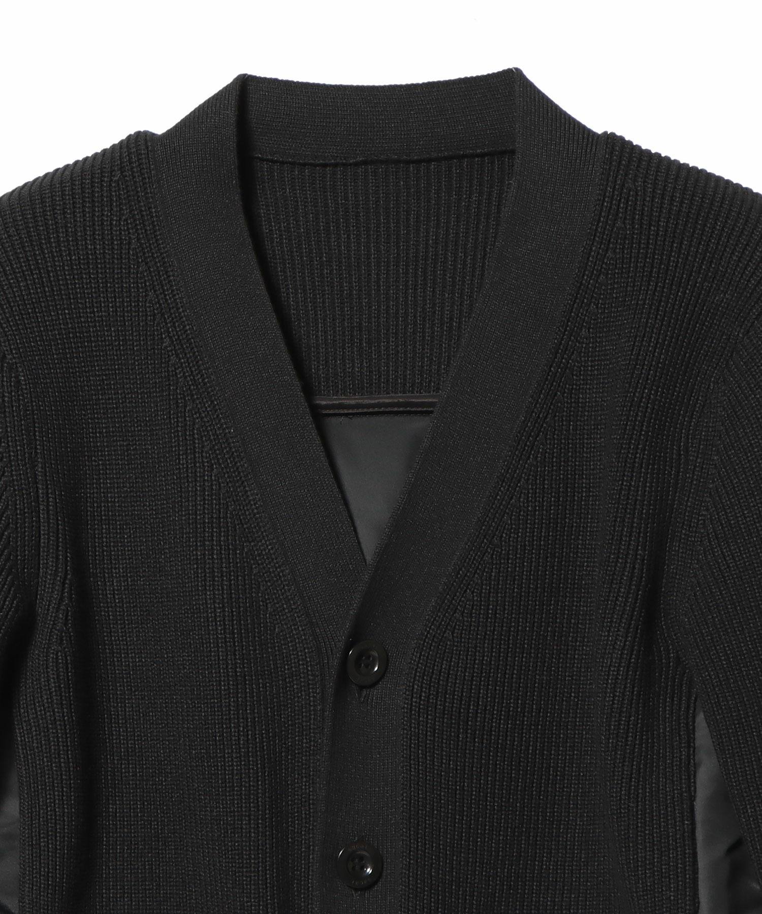 SACAI / ナイロンツイル ニットカーディガン|ESTNATION ONLINE SACAI / ナイロンツイル ニットカーディガン|ESTNATION ONLINE