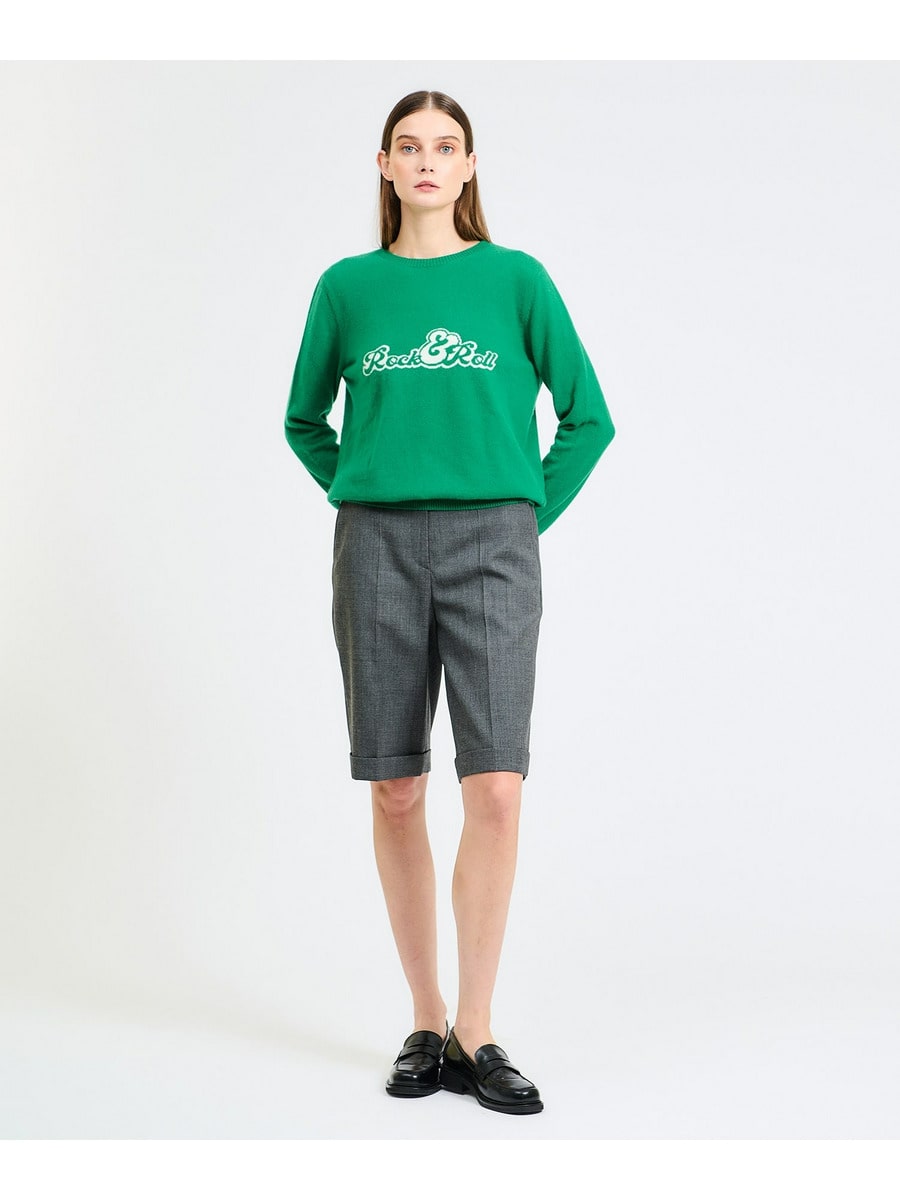 ニット セーター JUMPER1234 / ジャカードロゴニット レディース セール】JUMPER1234 / ジャカードロゴニット（ニット/セーター