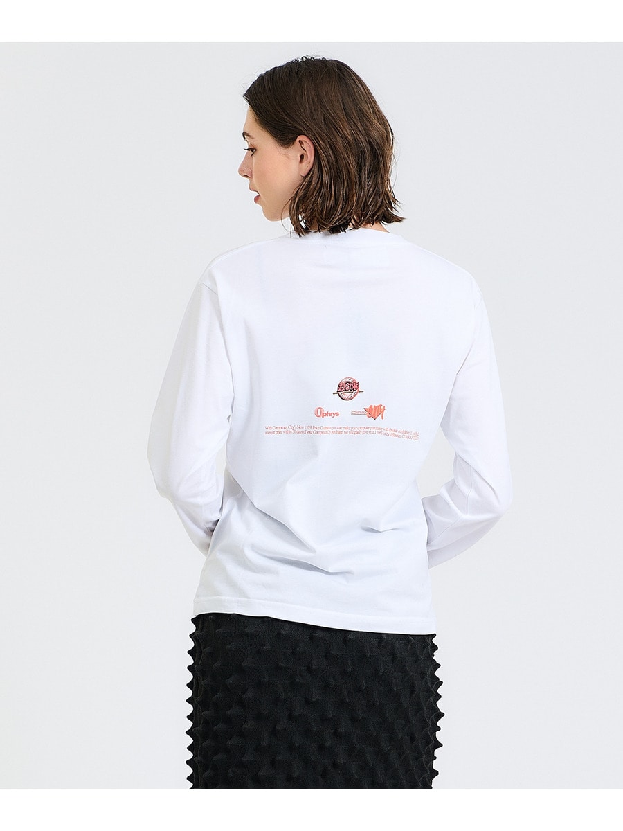 ヴィヴィアンウエストウッド 天竺 スプレーダイ ロングスリーブ カットソー セール】ｿﾌﾄｺｯﾄﾝ天竺WATER COLOUR ORB ﾛﾝT（Tシャツ/カットソー