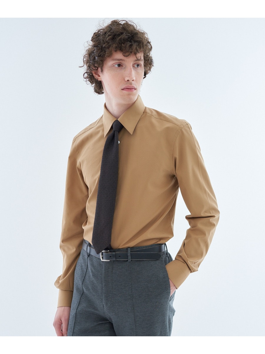 ブロードセミワイドカラーシャツ