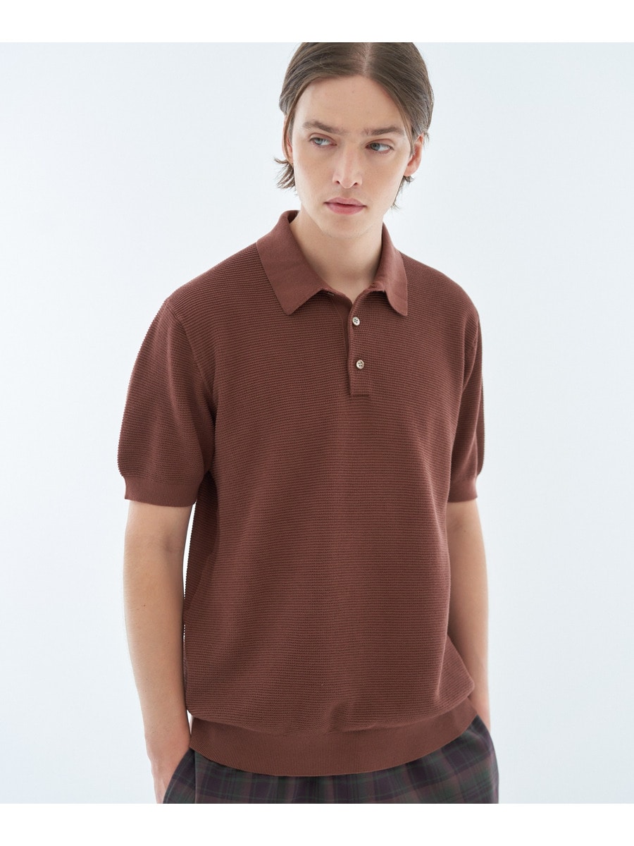 ESTNATION / コットンリネンニットポロシャツ｜ESTNATION ONLINE