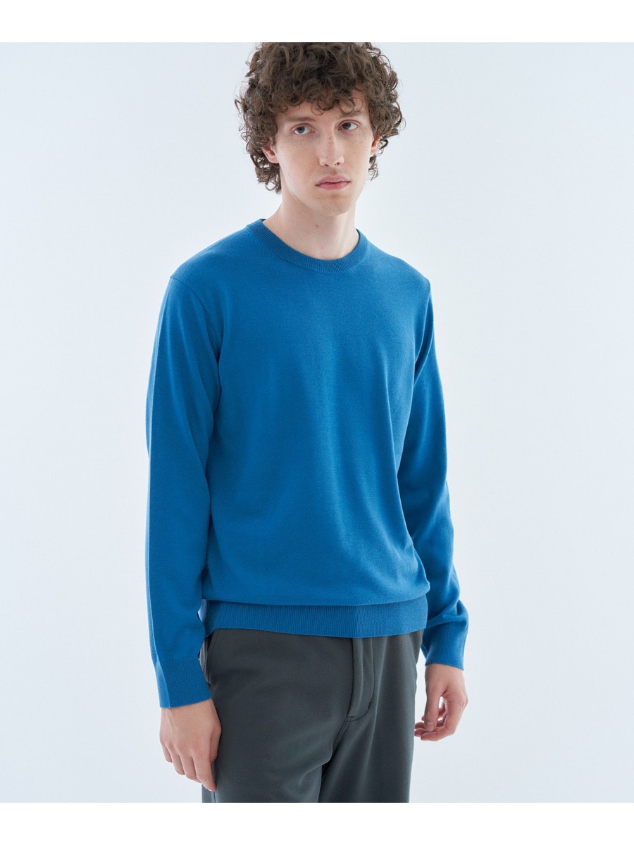 ESTNATION / CARIAGGI ウールクルーネックニット|ESTNATION ESTNATION / CARIAGGI ウールクルーネックニット|ESTNATION