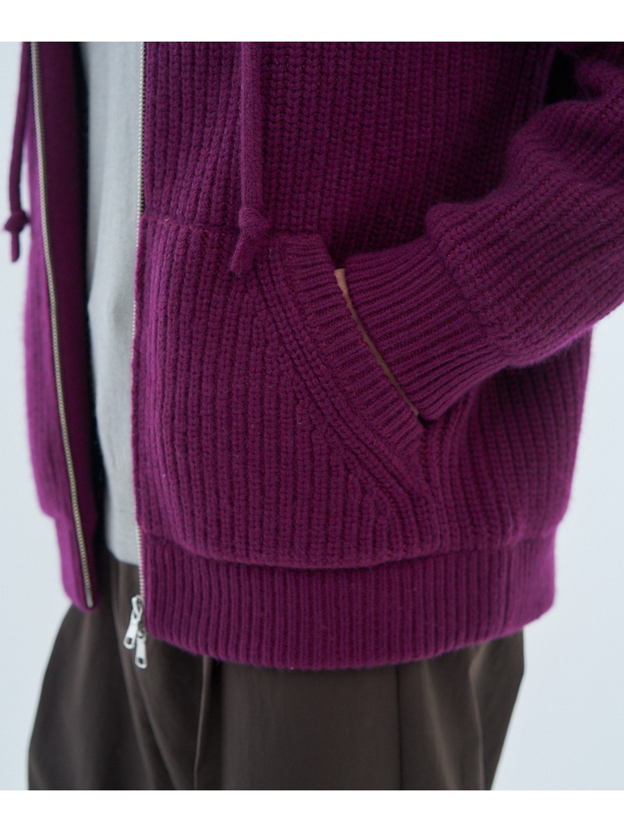 ESTNATION / ニットジップアップフーディー｜ESTNATION ONLINE