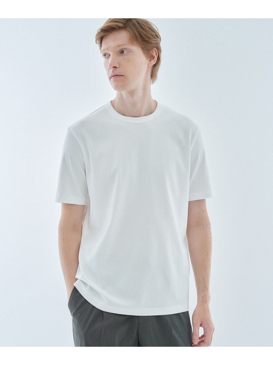 オーガニックコットン フライスカットソー