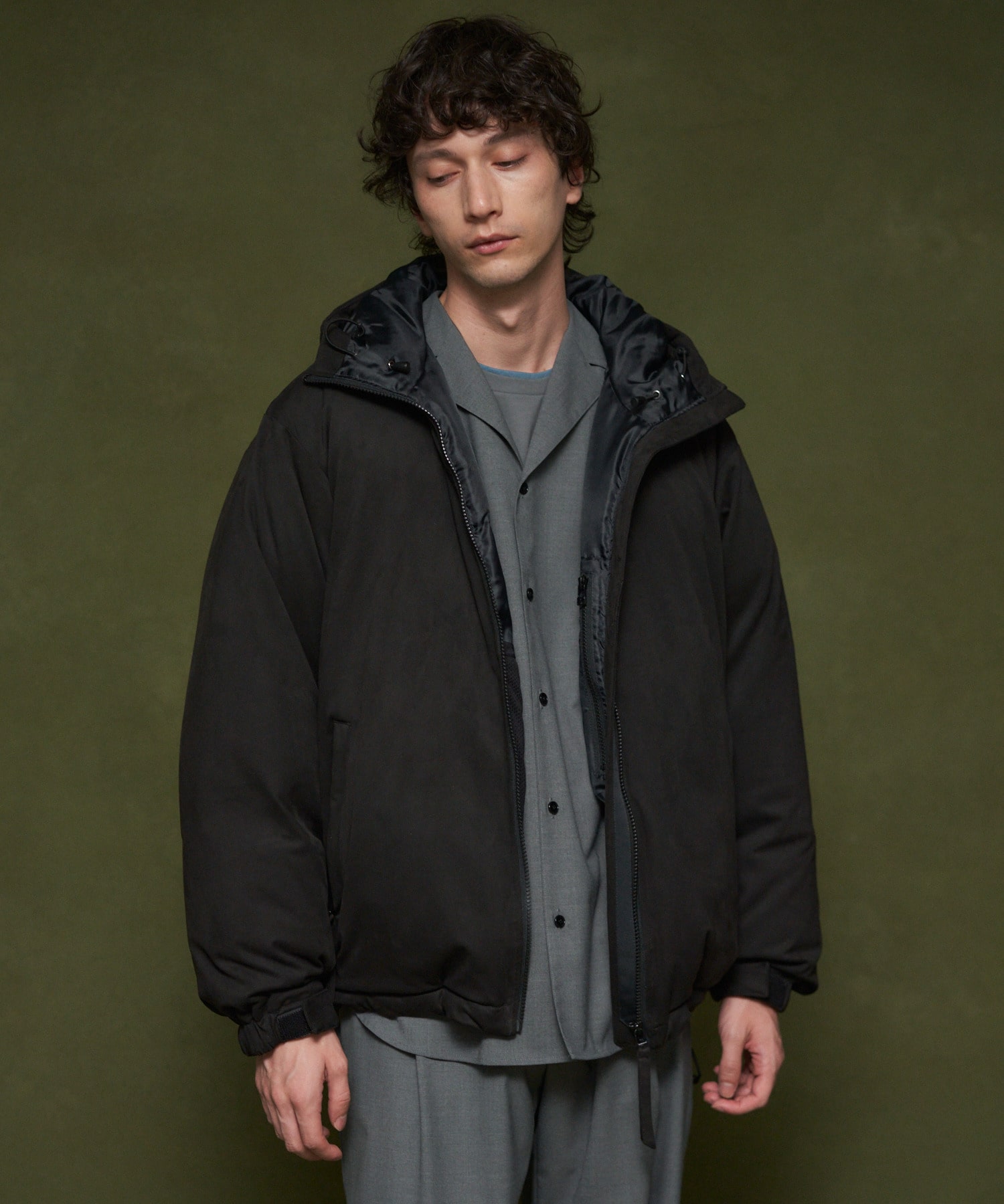 フーデッドダウンジャケット＜THE COLUMN＞