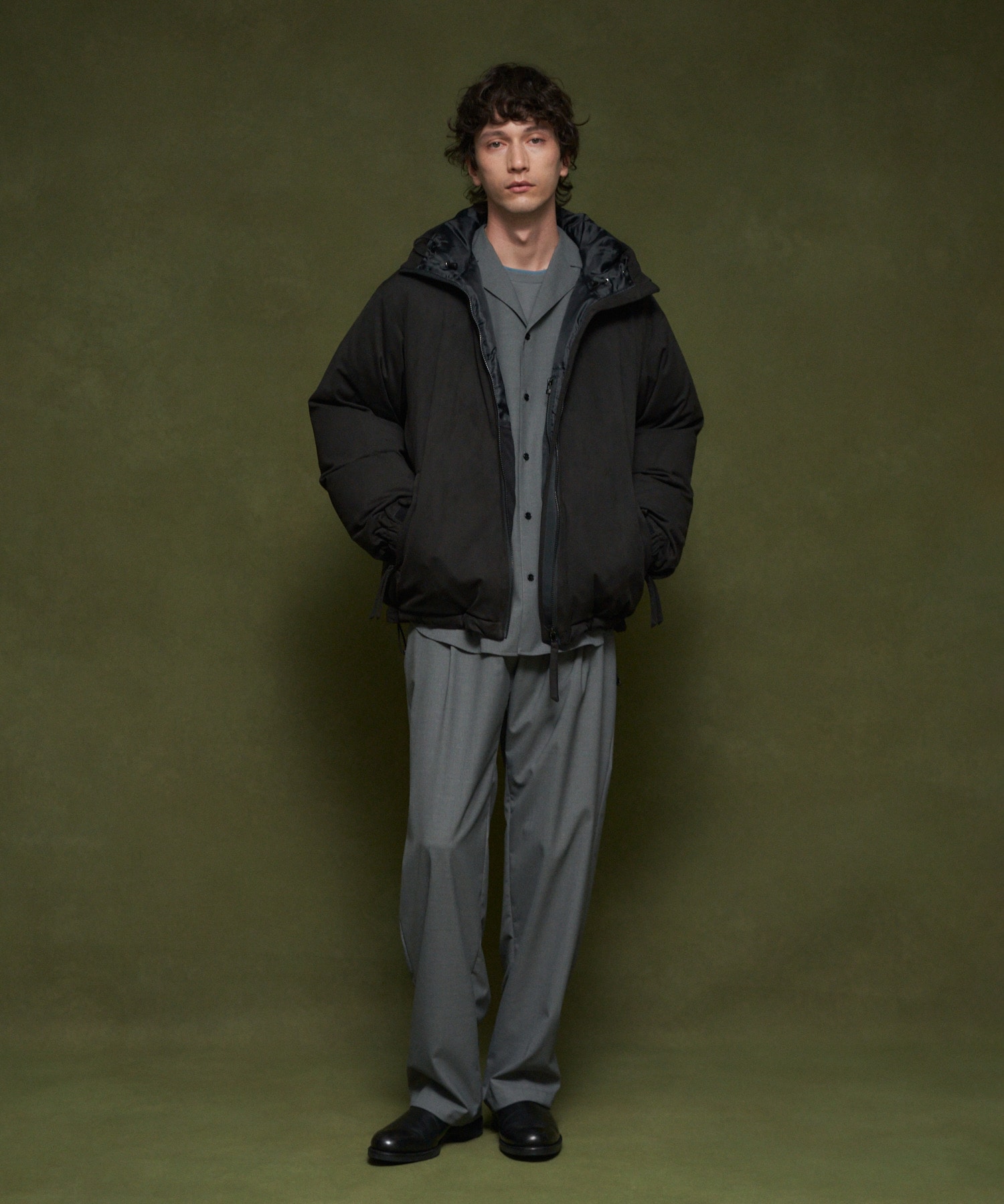 フーデッドダウンジャケット＜THE COLUMN＞