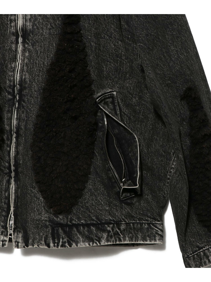 SONG FOR THE MUTE / PLEATED ZIP UP JACKET｜ESTNATION ONLINE