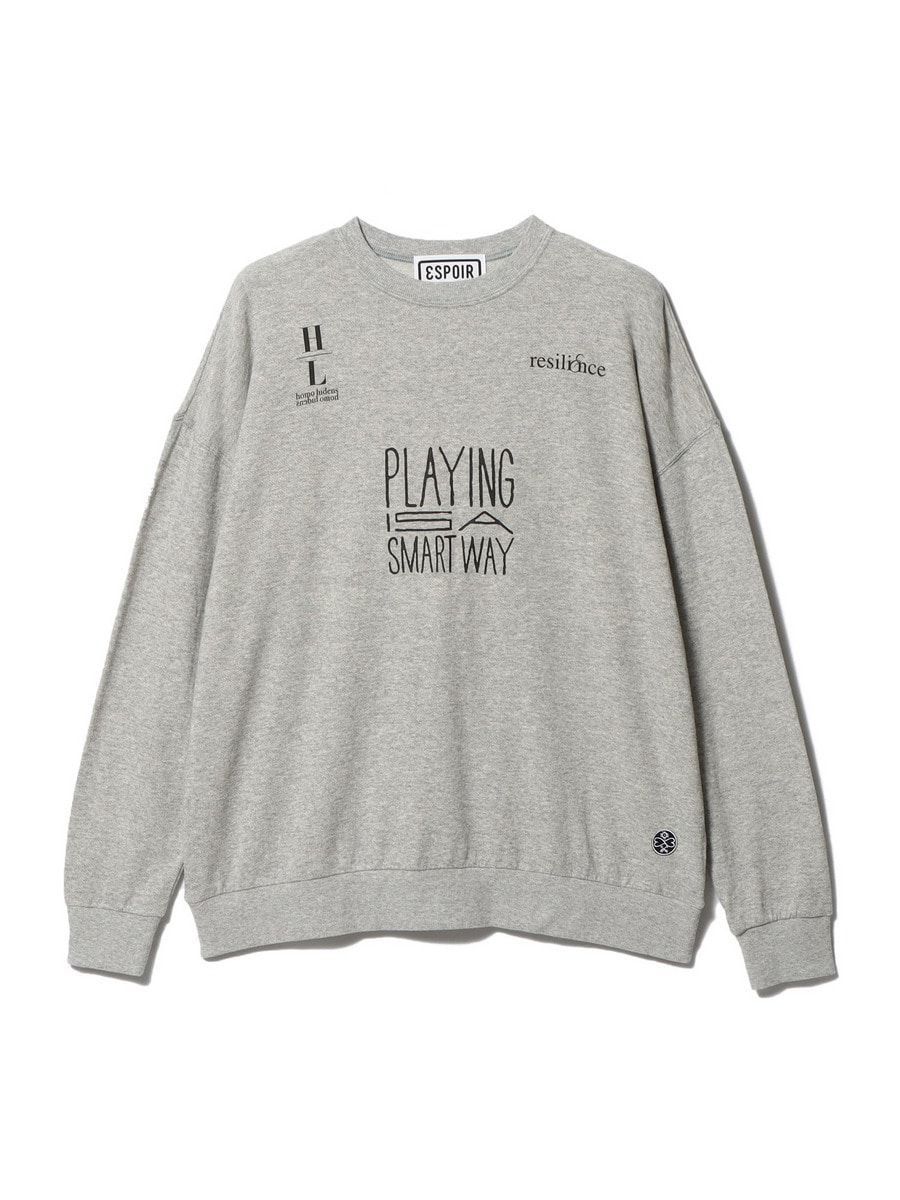 ESPOIR / ロゴプリントスウェット｜ESTNATION ONLINE STORE