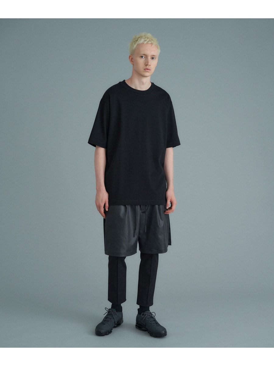 ✨週末セール✨エストラータ　UVカットイージーオールインワンshort ネイビー UVカットイージーオールインワン-short & regular | 小柄・低