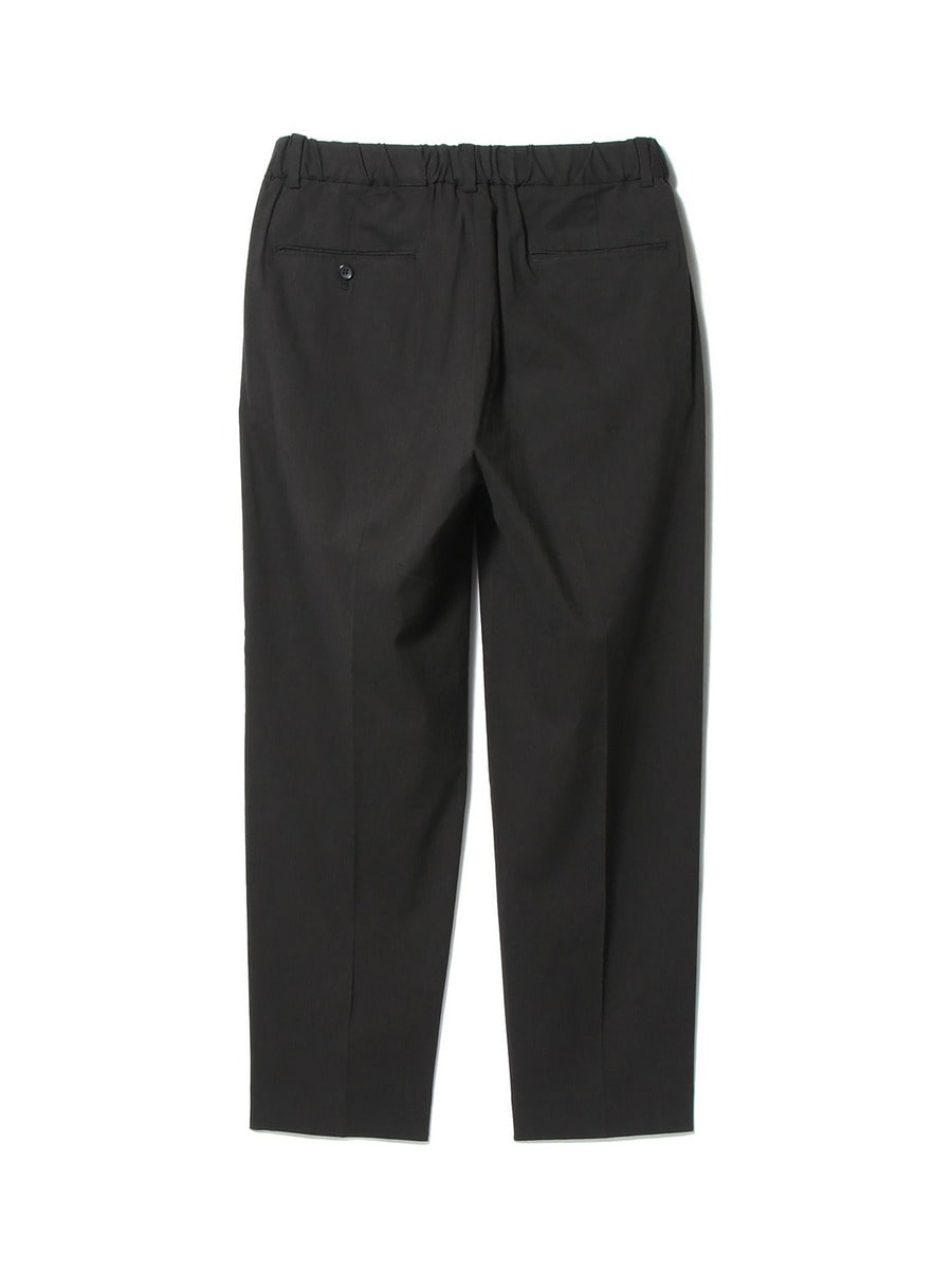 黒スラックス コットン混紡 インコテックス INCOTEX SLACKS コットンパンツ メンズ 100番