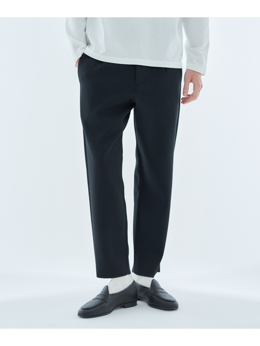 エストネーション定番パンツ ESTNATION / EIGHTEEN ミラノリブテーパードパンツ｜ESTNATION