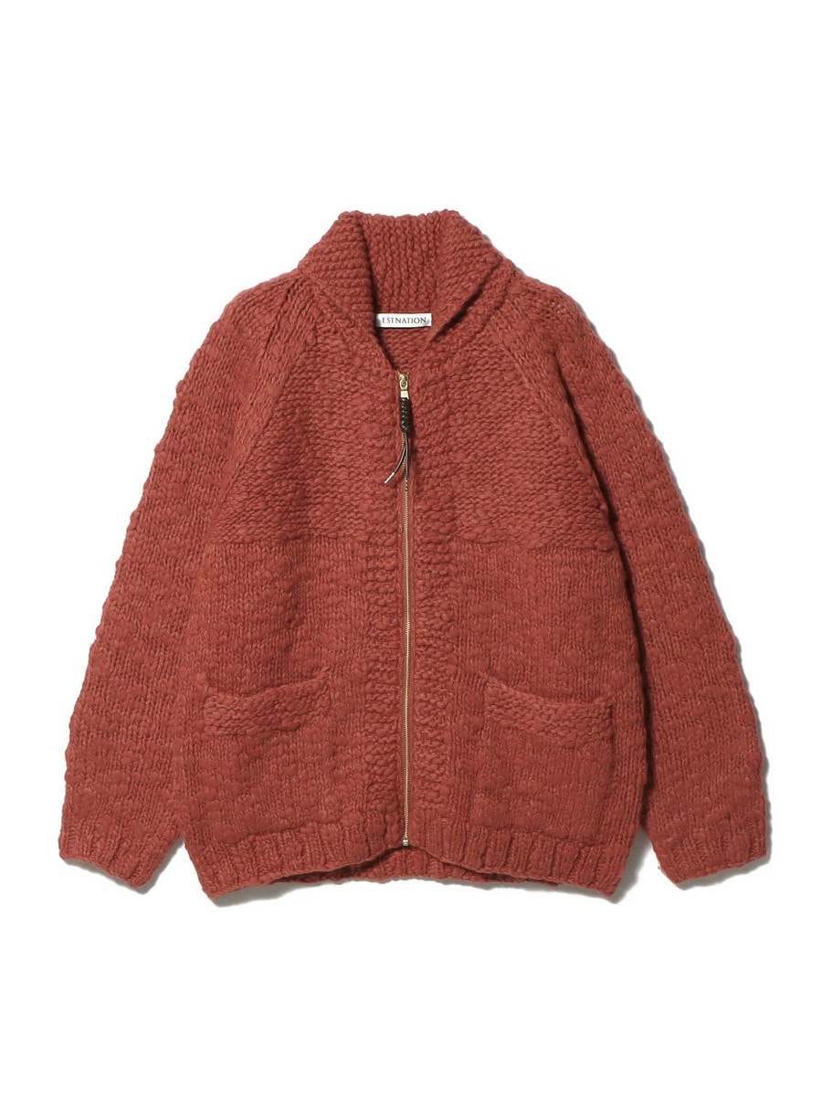 ESTNATION / ハンドニットカウチン｜ESTNATION ONLINE STORE
