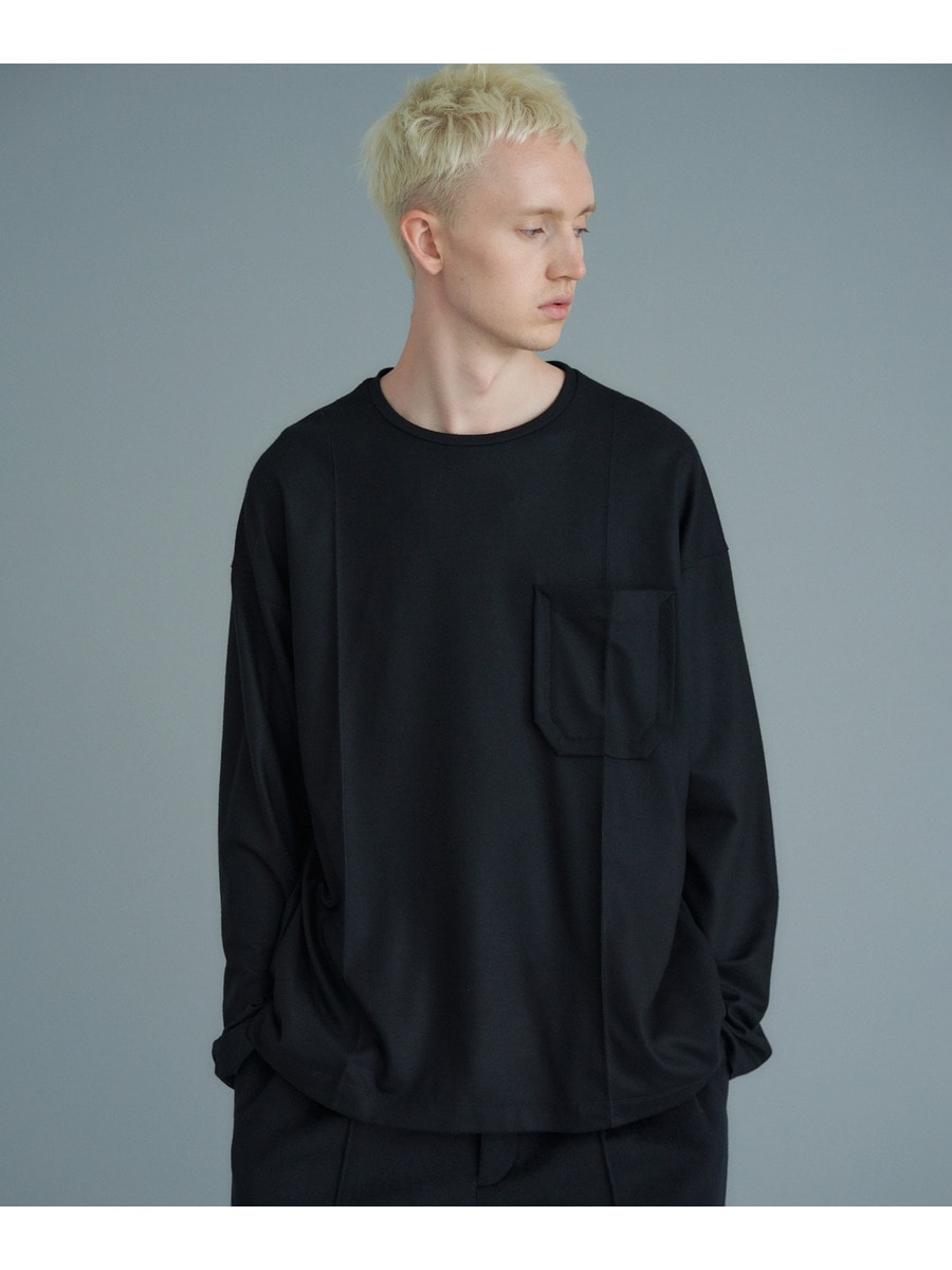 ポケットロングスリーブカットソー