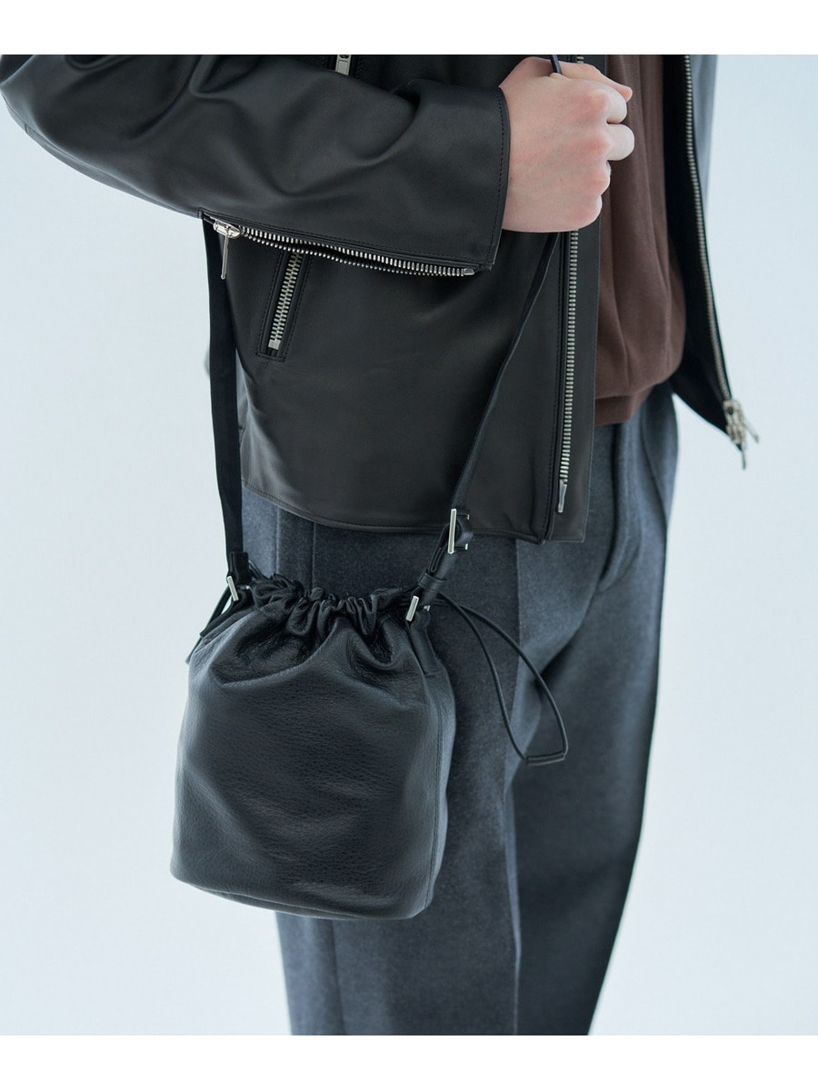 ESTNATION / レザー ドローストリングバッグ｜ESTNATION ONLINE STORE