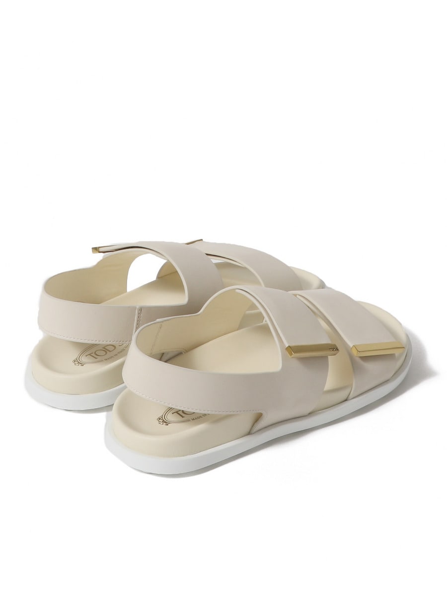TOD'S / メタルレザー サンダル｜ESTNATION ONLINE STORE