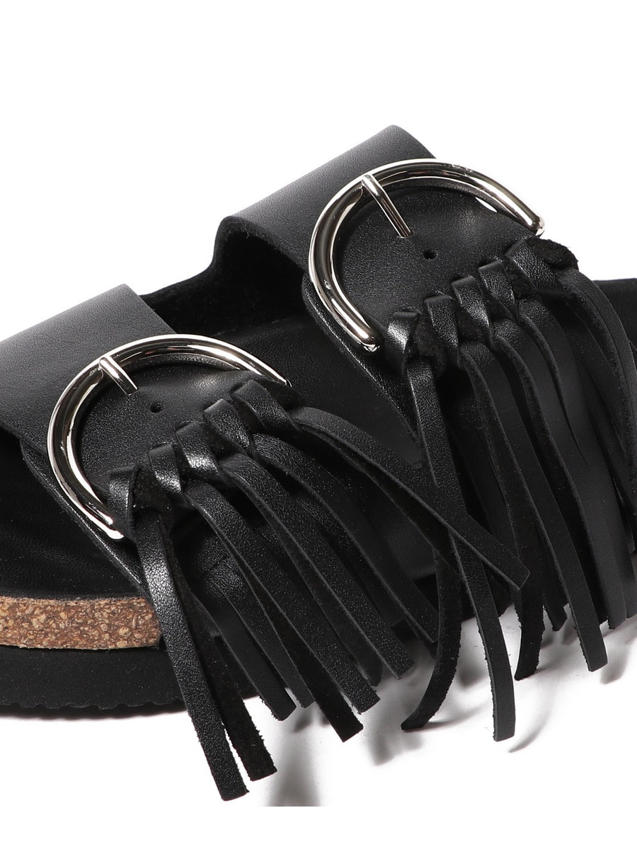 PIPPICHIC ブラックサンダル PIPPICHIC / ELSA 7 FOOTBED サンダル｜ESTNATION ONLINE STORE