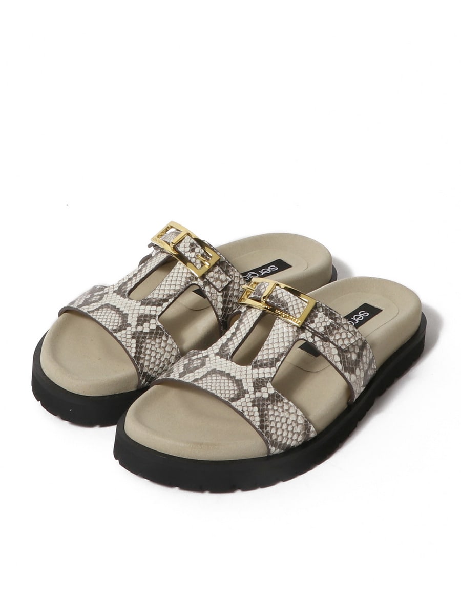 SERGIO ROSSI / SR NORA フラットサンダル｜ESTNATION ONLINE