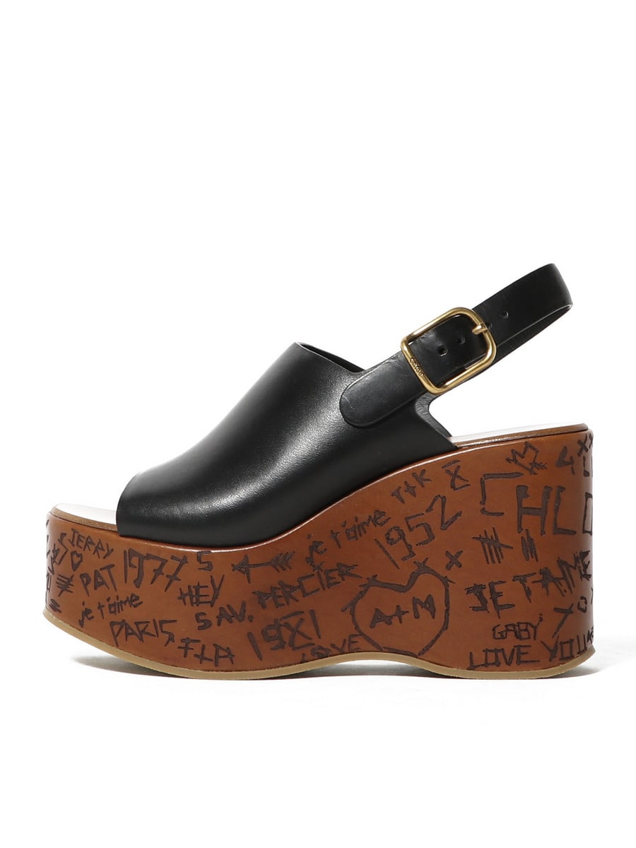 超激安 Chloe / ONLINE サンダル｜ESTNATION ウェッジソール MAXIME 靴